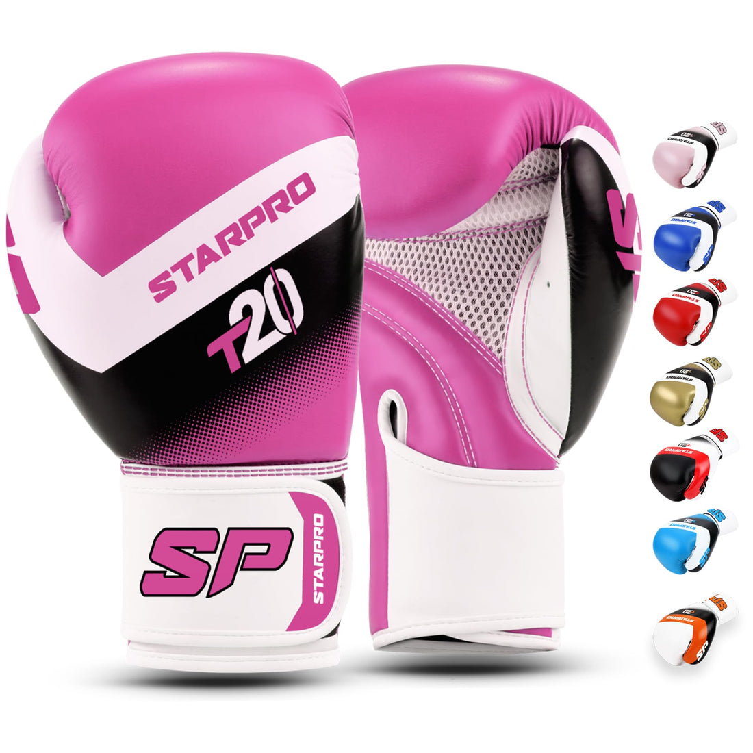 Starpro Boxing Gloves for Strong Punches & Fast KOs - Boxing Gloves Women & Men, Gents & Ladies Boxing Gloves, Womens Boxing Gloves Mens, 10oz Boxing Gloves, 12oz Boxing Gloves & More Sizes