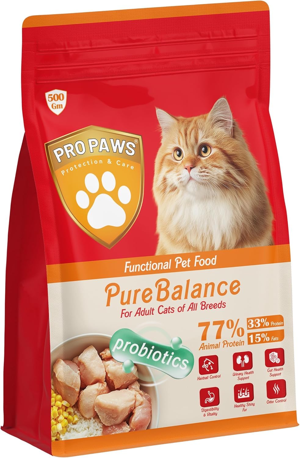 PROPAWS Pure Balance Dry Food for Adult Cat FROM PRTS ZONE (PROPAWS Balance Dry Food for Adult Cat500 G(PCS2))