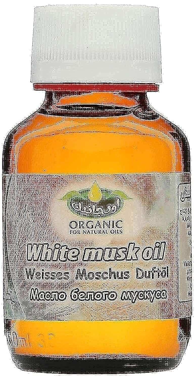 Organic Body Massage White Musk Oil, 60 ml