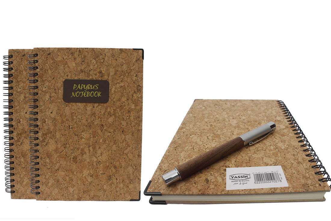 Yassin wooden Notebook a5-96 Sheets