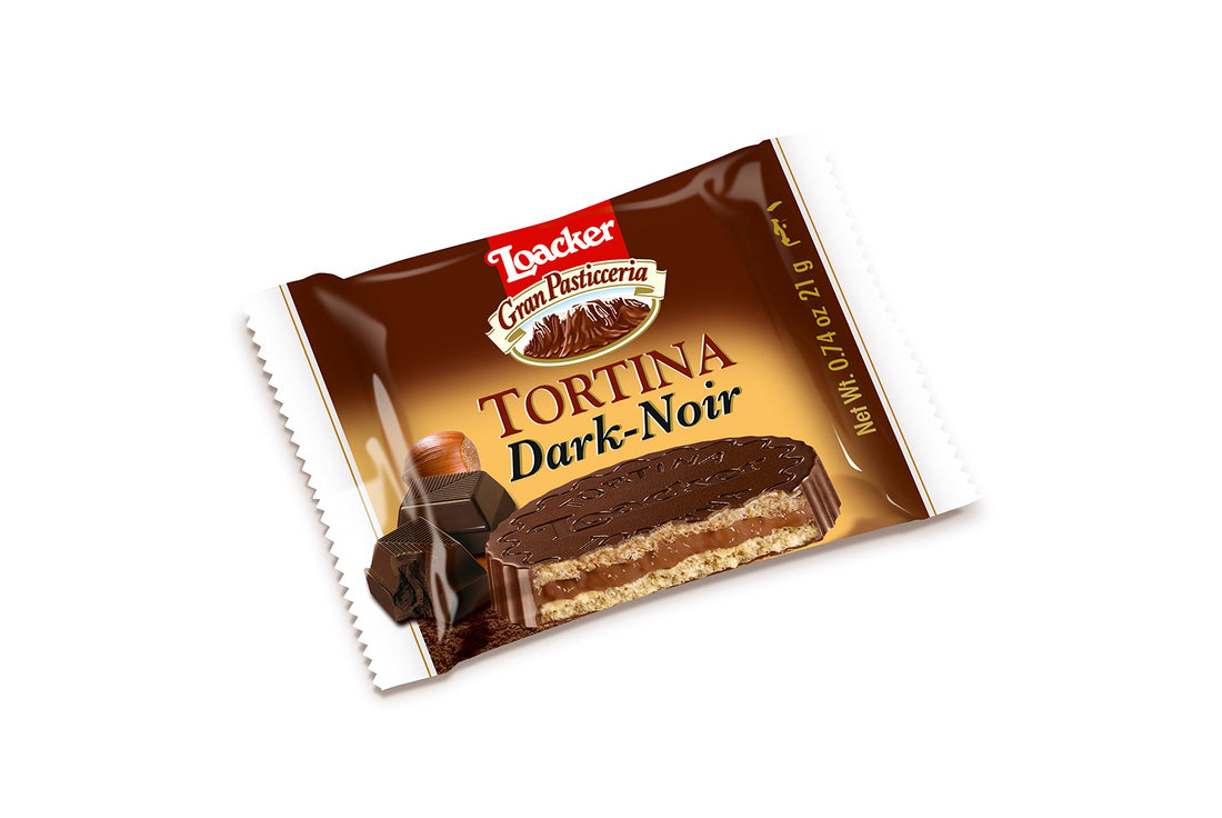 Loacker Tortina Dark Chocolate, 21 G