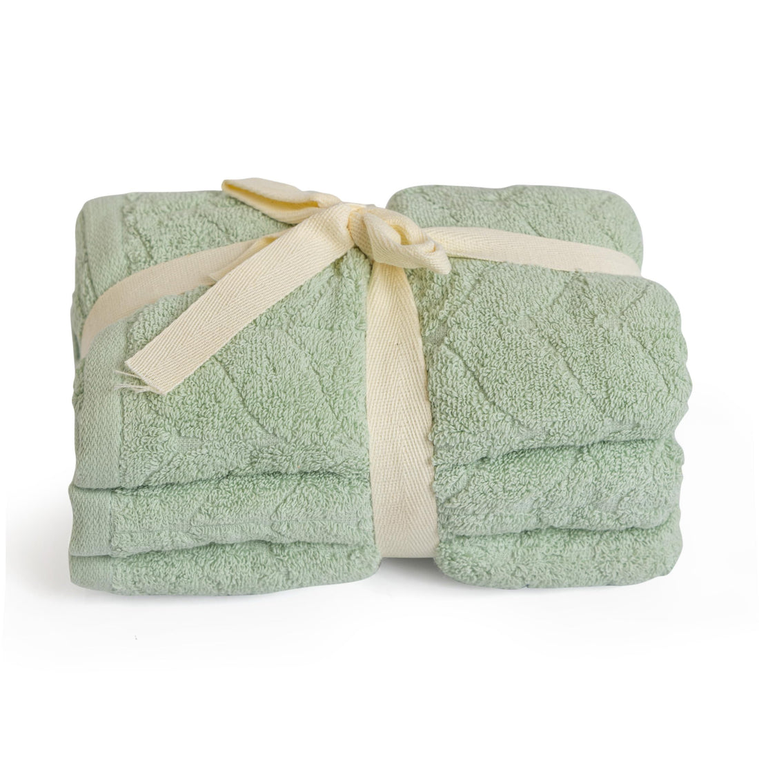 Face Towels Set - Jacquard 3PC - 100% Egyptian Cotton