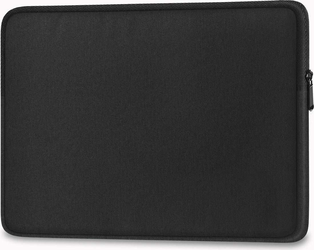 Laptop Sleeve 15.6 Inch, Shockproof Protective Traveling Computer Case, Water Resistant Portable Laptop Carrying Bag Compatible for Lenovo, HP, Dell, Asus,MacBook, Notebook, Black
