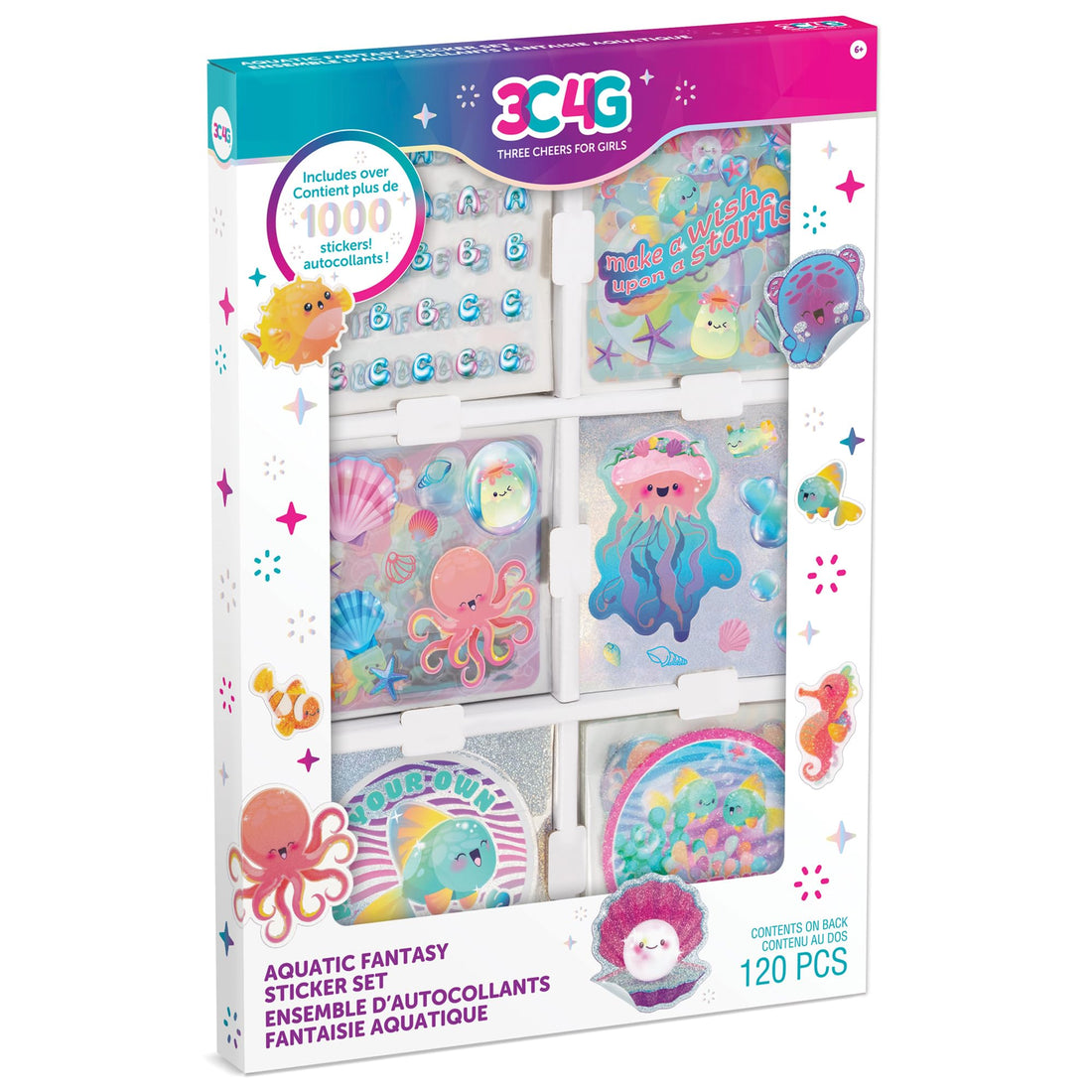 Aquatic Fantasy Fintastic Sticker Set