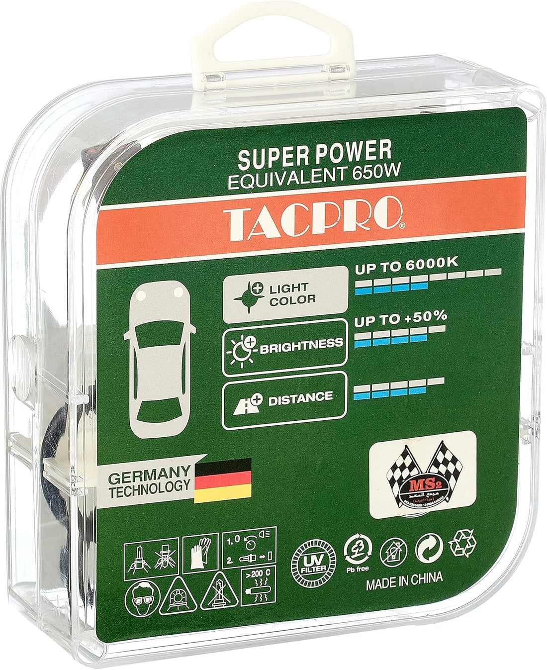 TAC PRO LED Headlight Bulbs Set h7