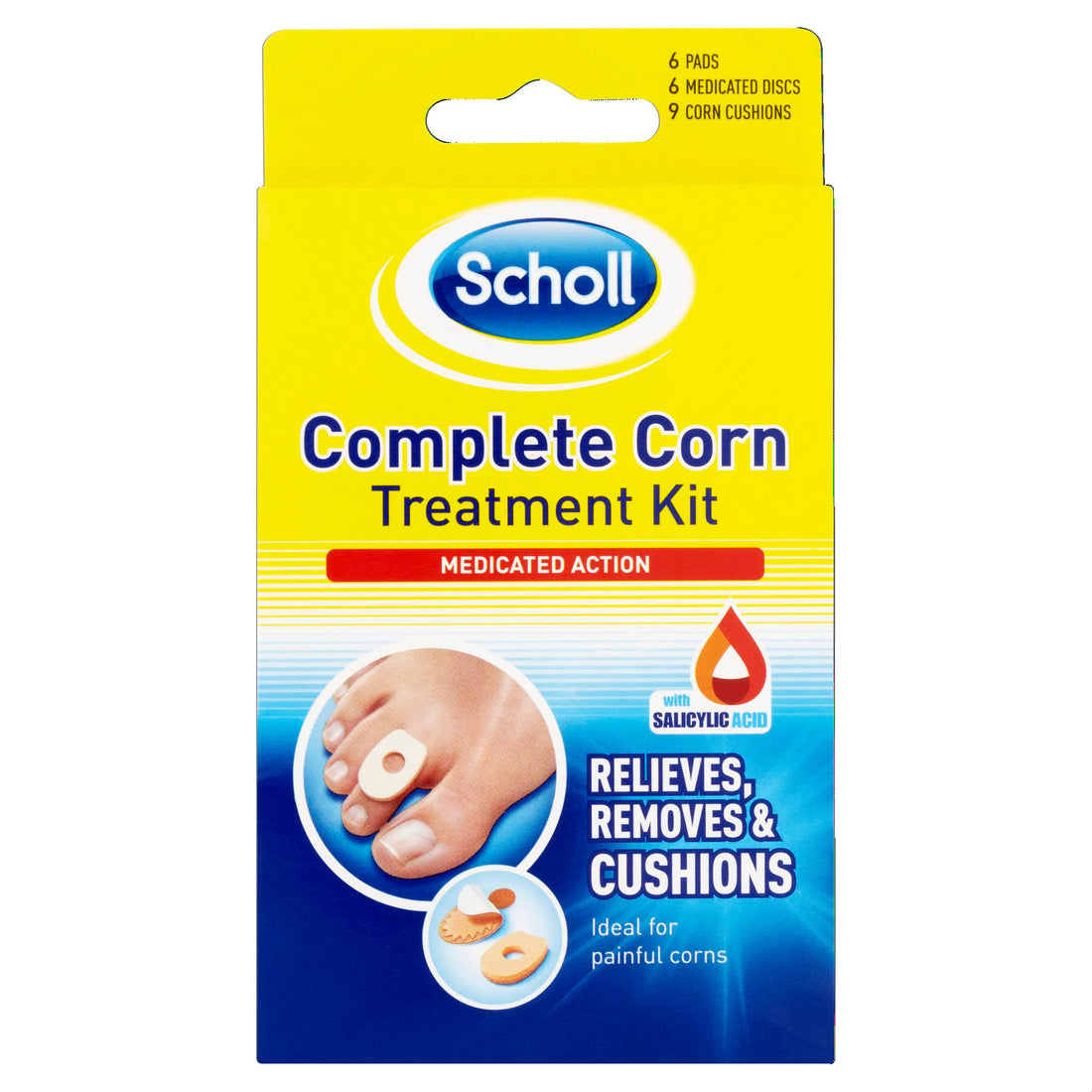 SCHOLL COMPLETE CORN TREATMENT KIT