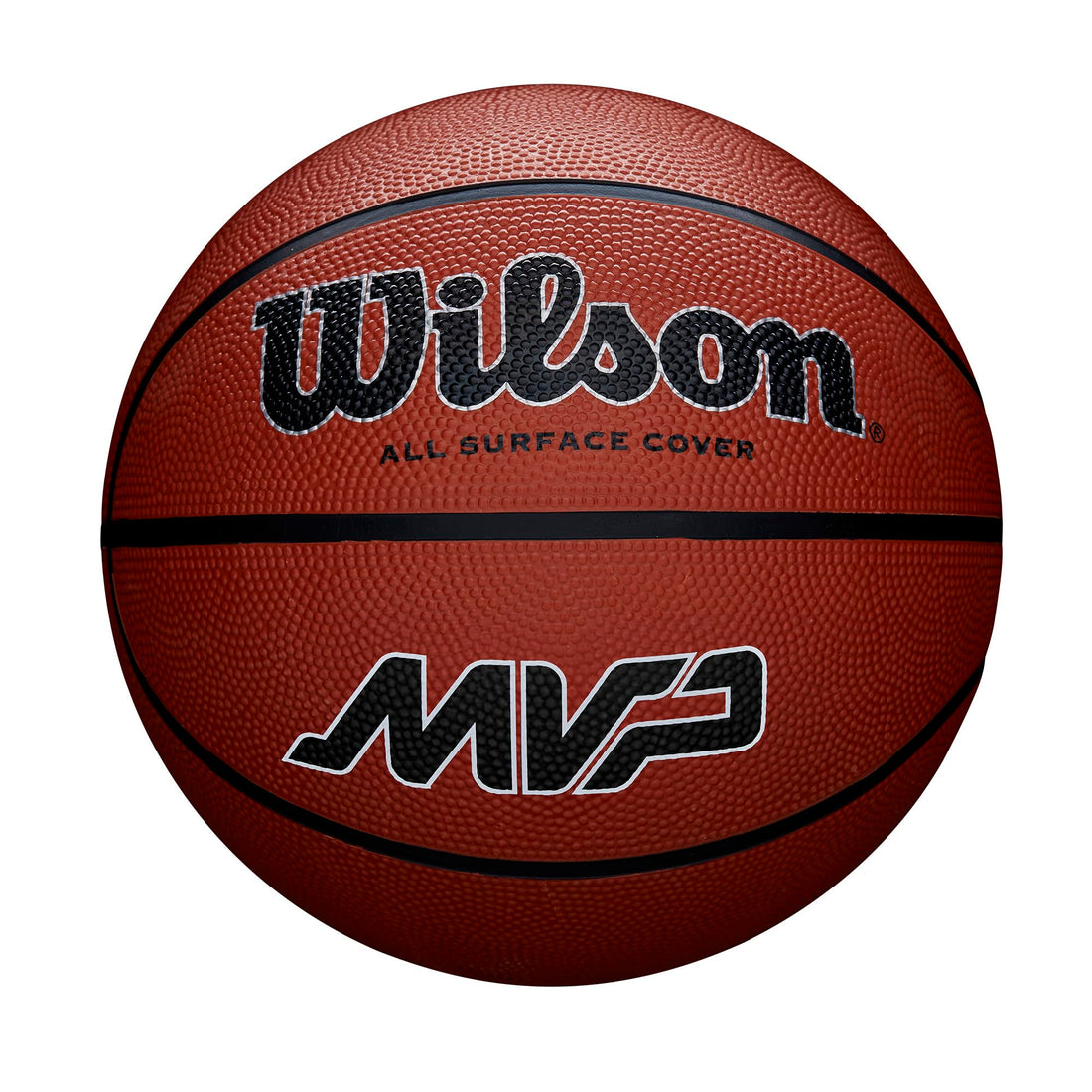 WILSON MVP Basketball for New Players - Brown