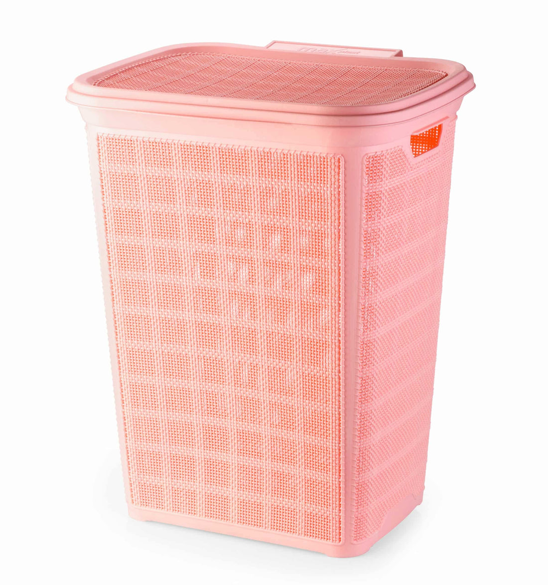 Max plast 60 liter plastic laundry basket - multi