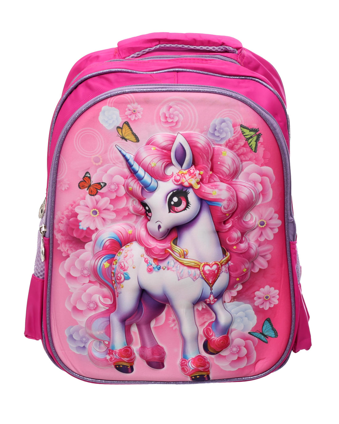 Durable School Backpack with 2 Zippers, Spacious & Lightweight Bag for Kids, Teens & Students, Comfortable Shoulder Straps