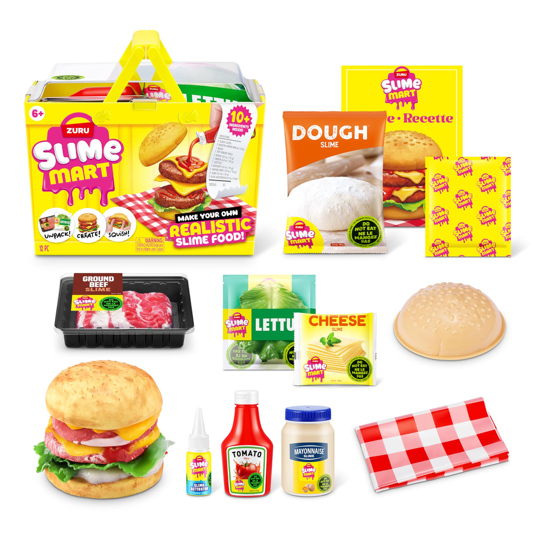 Slime Mart, Small Shopping Basket, Series 1, (A)