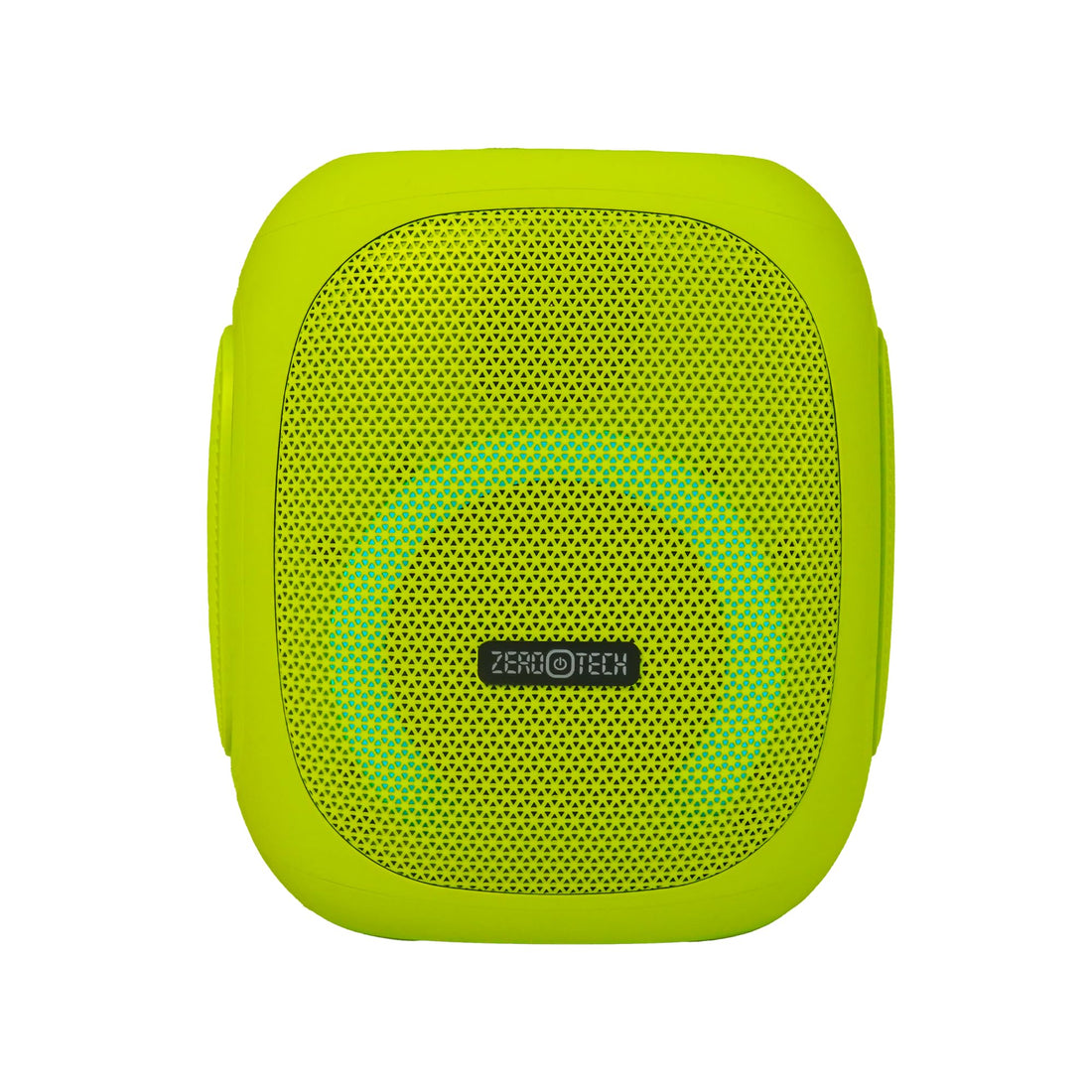 ZEROTECH Portable Bluetooth Speaker, 25W Hi-Fi Driver with Tweeter, IPX5 Waterproof, LED Ambient Light, TWS Stereo, Multiple Input Modes (Green)