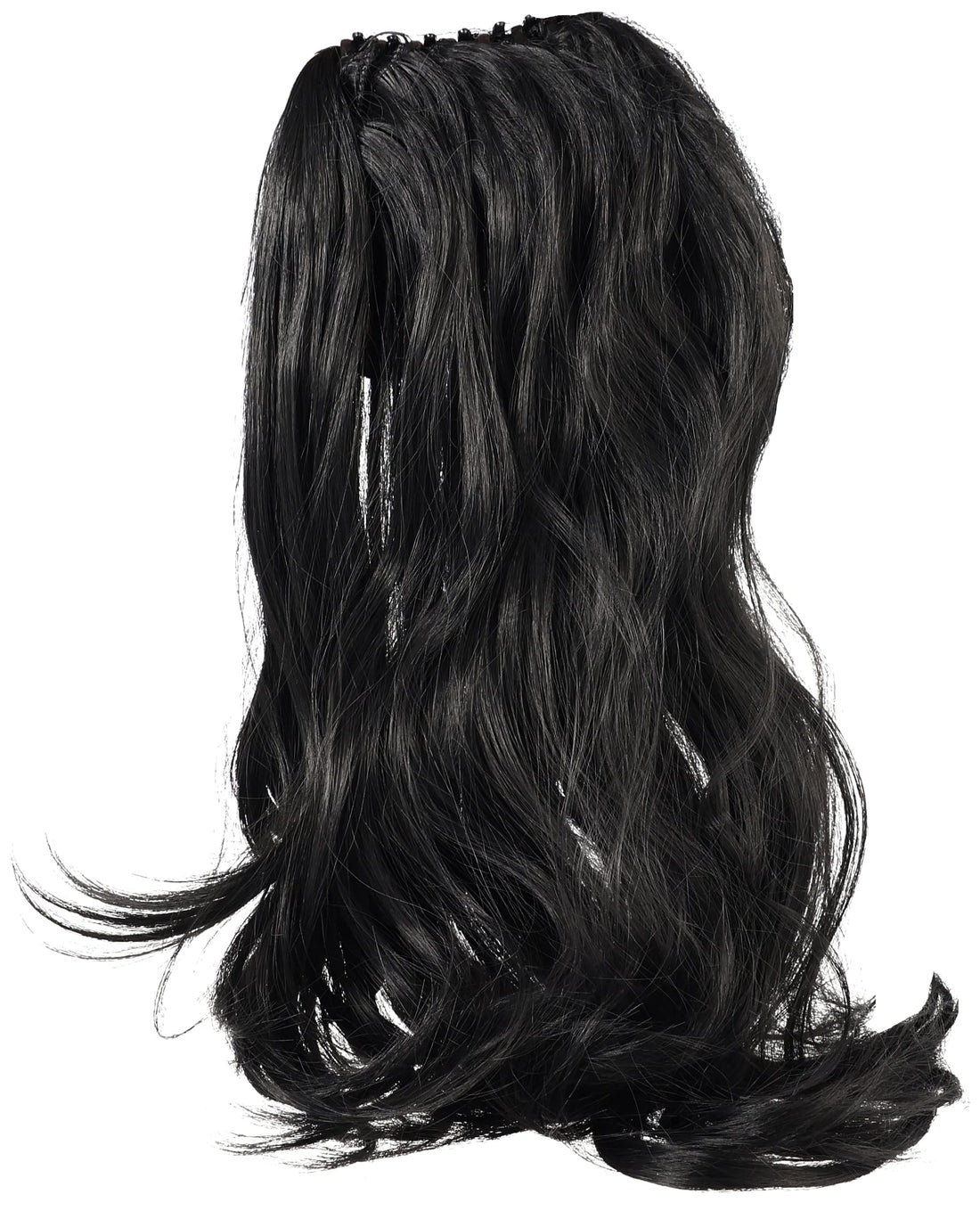 Brown 10 inch clip in synthetic pony tail extension