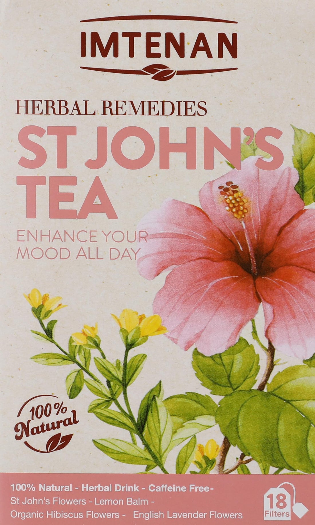 Imtenan st john's tea- 18 tea bag