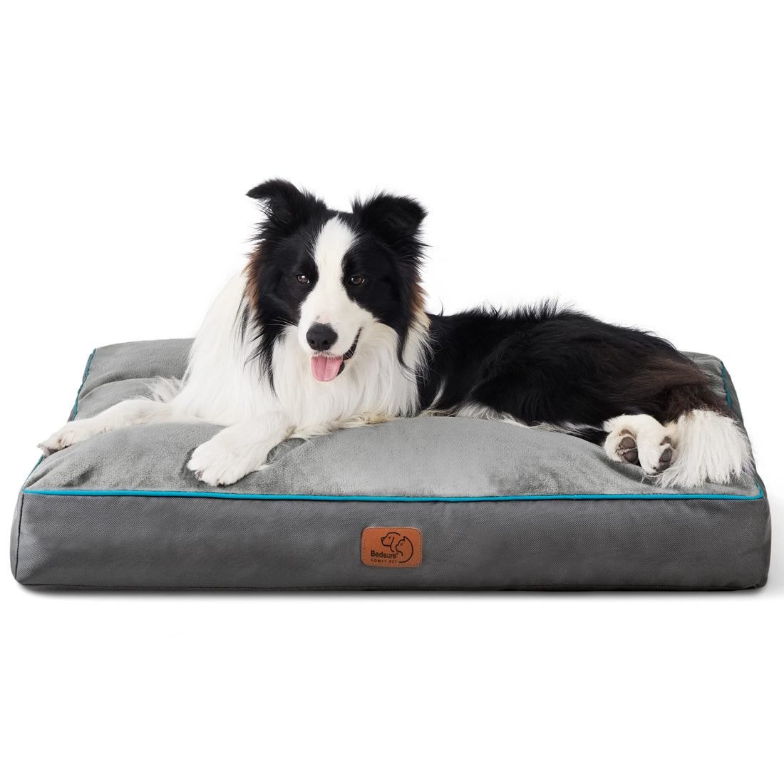 Moro Moro 3 Waterproof Dog Beds For Large Dogs - Up To 75Lbs Large Dog Bed With Washable Cover, Pet Bed Mat Pillows, Grey