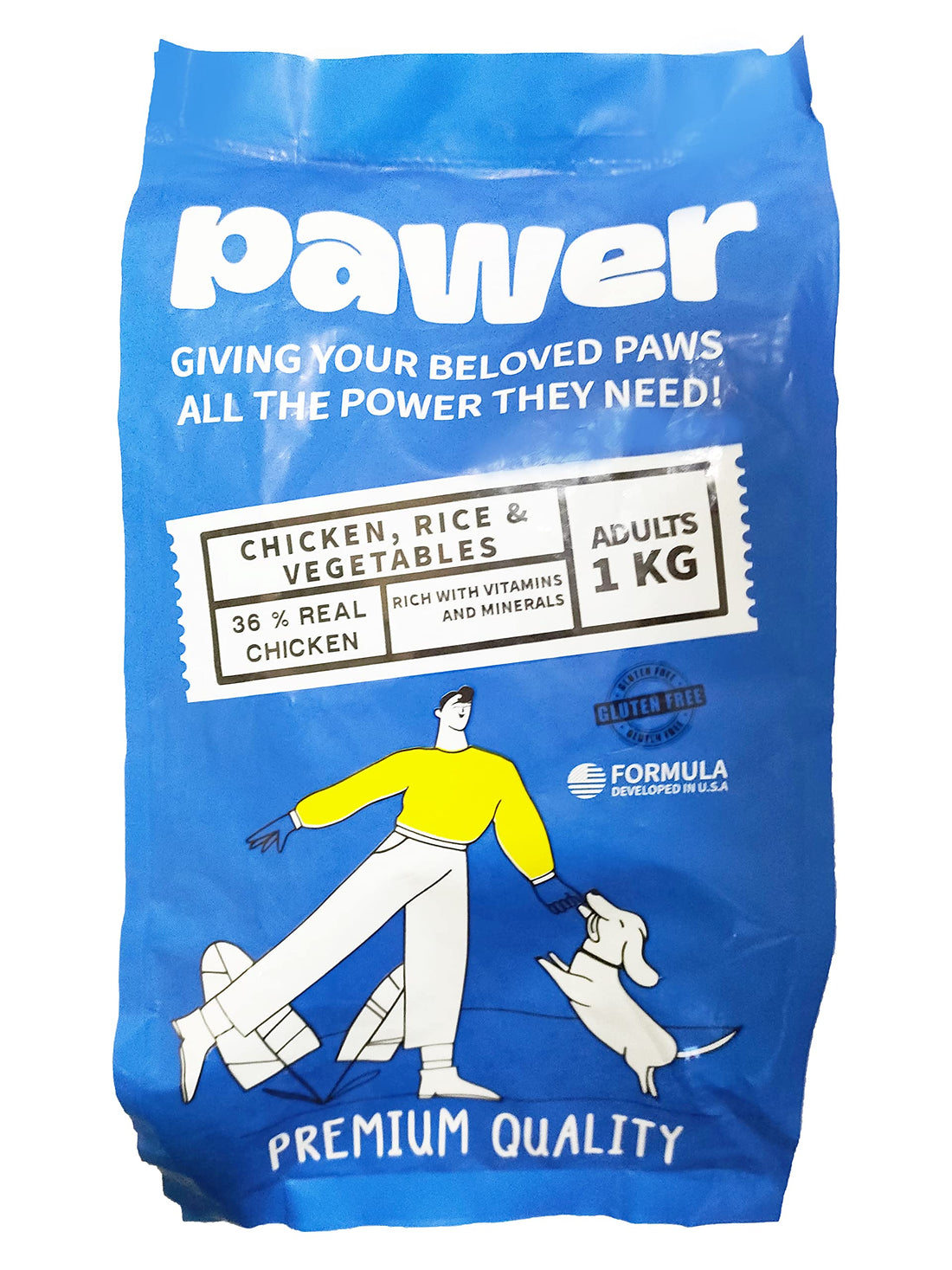 Pawer Pets Food (Adults), 1kg