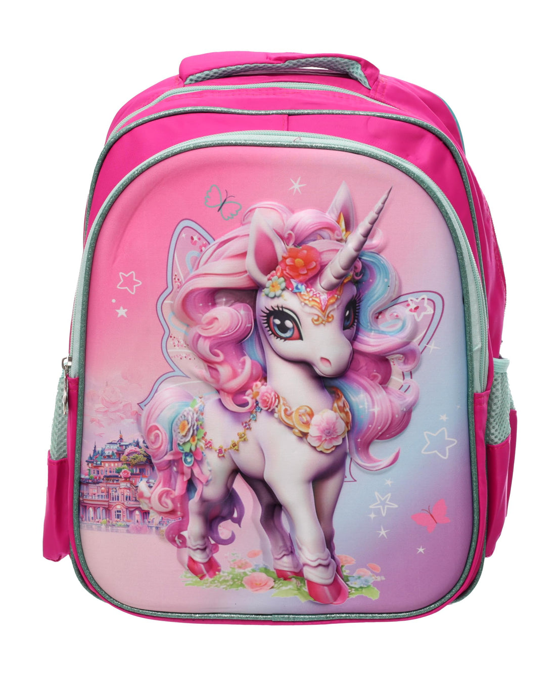 Durable School Backpack with 2 Zippers, Spacious & Lightweight Bag for Kids, Teens & Students, Comfortable Shoulder Straps