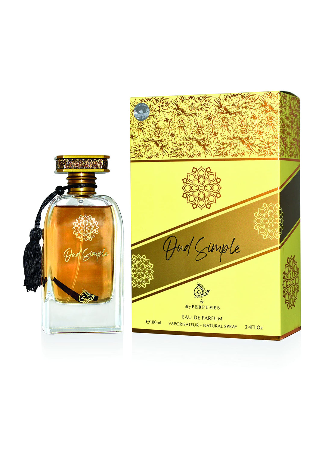 MY PERFUMES OUD SIMPLE from OTOORI Collection Eau De Parfum for Men and Women, 100 ml (OUD SIMPLE)