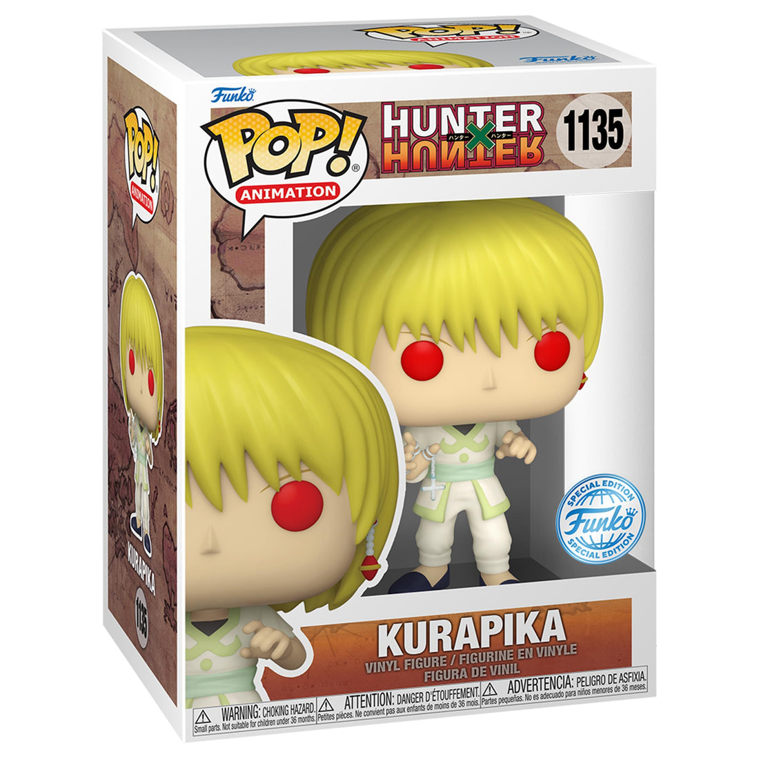 Funko Pop! Anime : Hunter x Hunter - Kurapika W Chain (Exc)
