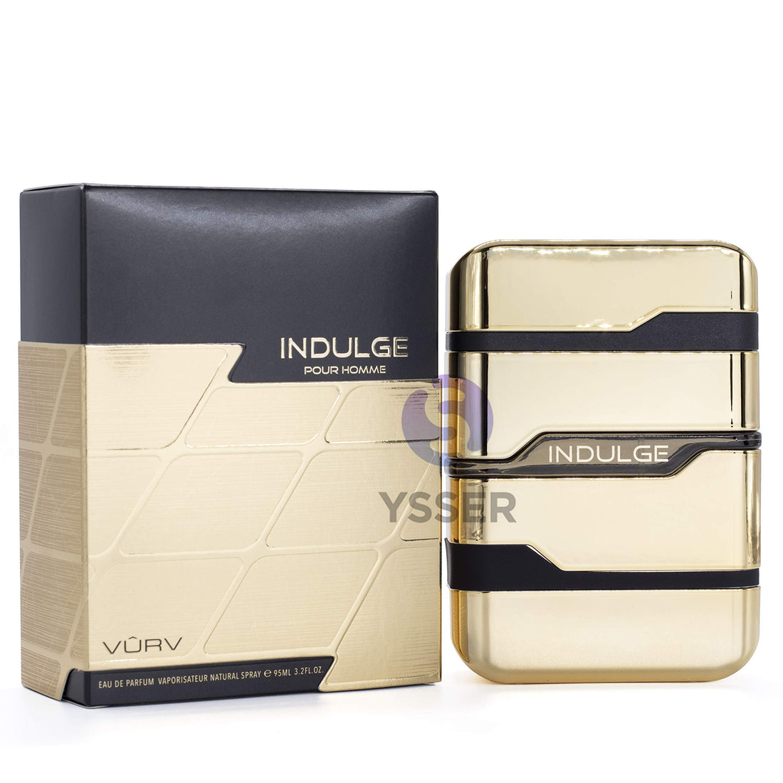 Vurv Indulge for Men, Eau de Parfum - Gold - 95 ml