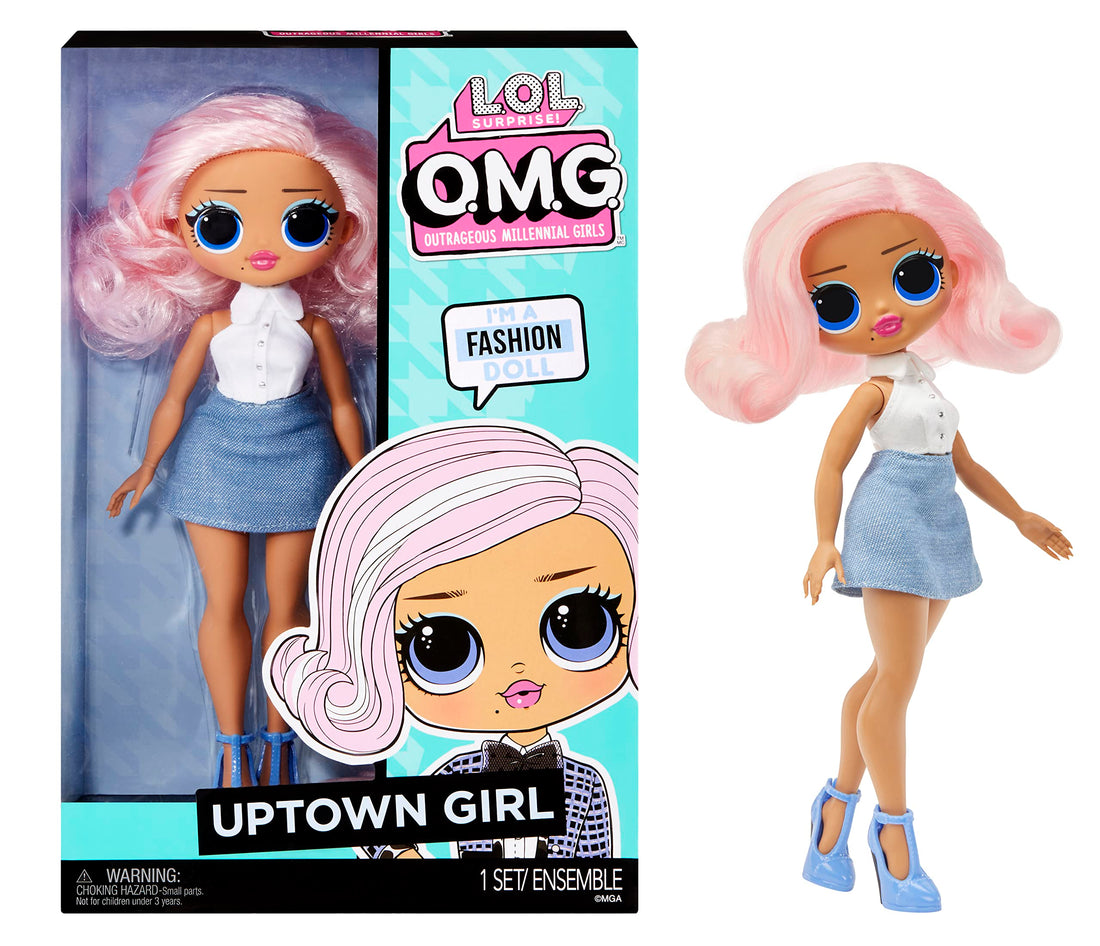 L.O.L. Surprise! Lol OMG Fashion Doll - Uptown Girl, Toys for Girls, Doll Playset