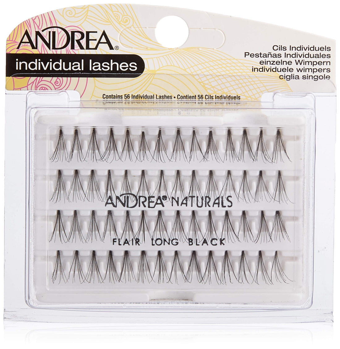 Individual Lashes Flair Short - Flair Long Black AA-26610