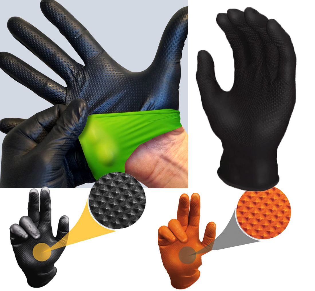 Magic Reusable Silicone Gloves With Wash Scrubber - Heat Resistant Kitchen Tool for Cleaning, Household, Car Washing, Pet Hair Care - 1 Pair (Blue)