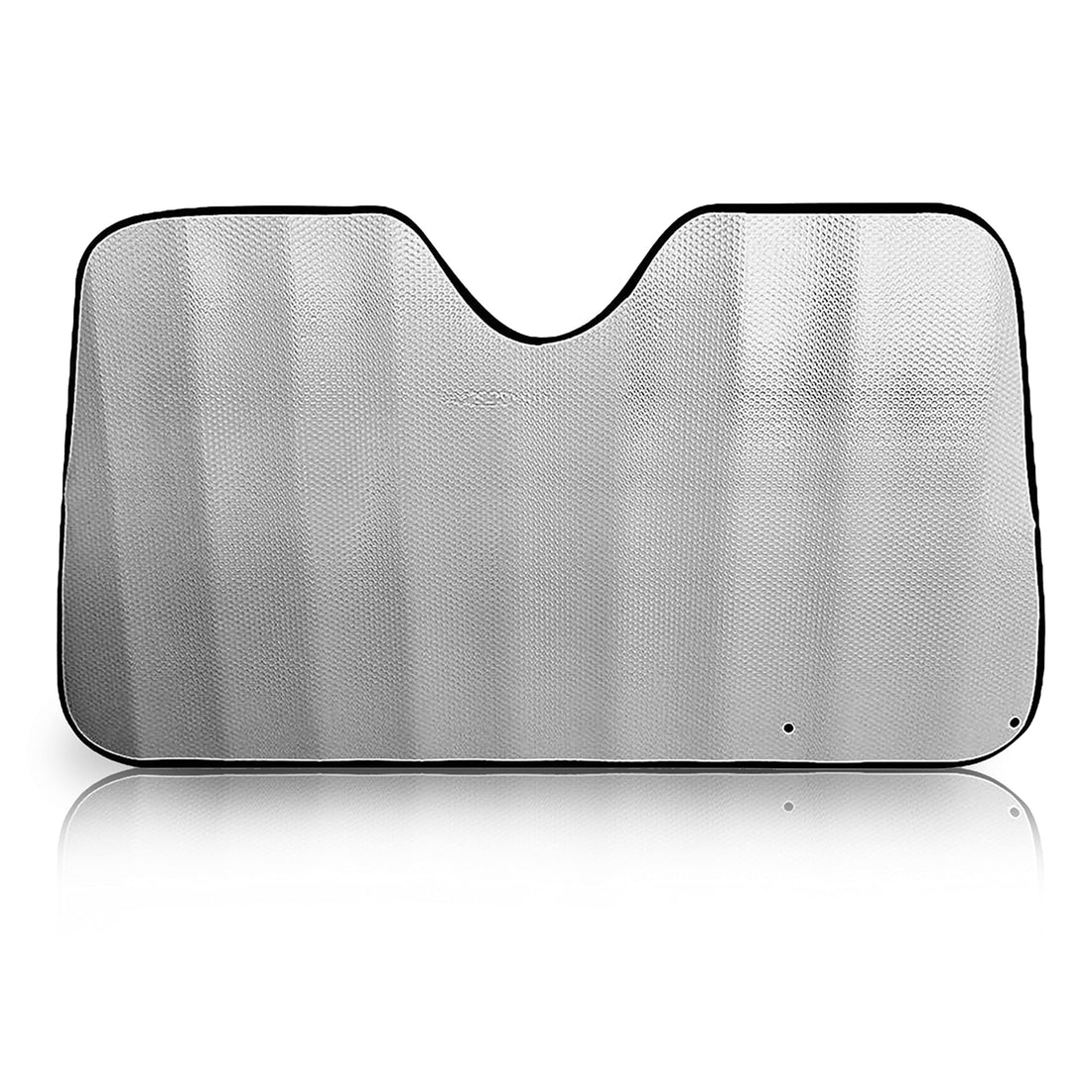 Car Sun Shade Front Window Sun Shade Metallic Car Moon Reflective Curtain for Vehicle, UV Rays Protection, European Factory (60 cm x 130 cm)