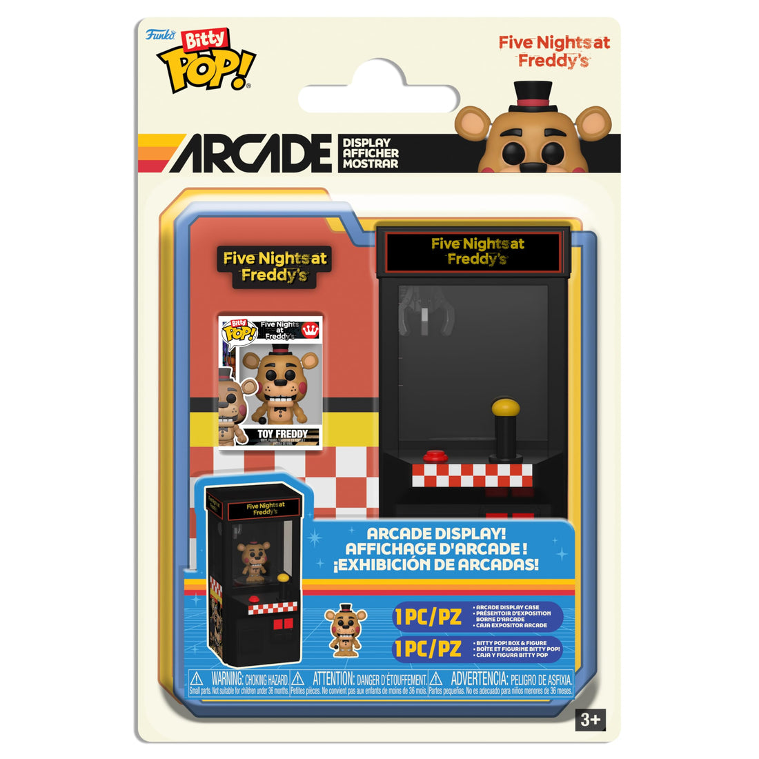Funko Bitty Pop! Arcade Games: Five Night At Freddys - Toy Freddy