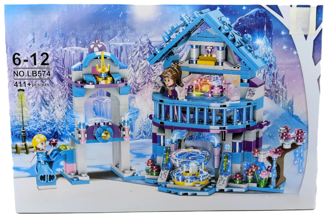 Building blocks Toy, Castle, for kids +6 ages, 411 pcs