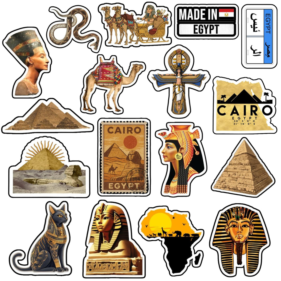Laptop & Multipurpose Stickers – 17 Pcs Cute Quote Vinyl Decals | Waterproof, Scratch & Heat Resistant | For Laptops, Bottles, Mugs & Mirrors | Perfect Gear Personalization
