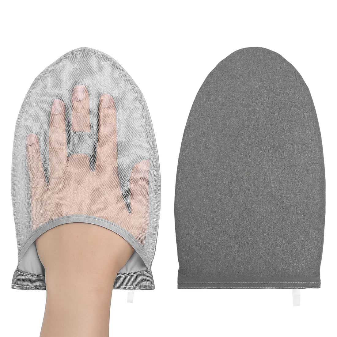 Garment Steamer Ironing Gloves, Portable Clothing Steam Engine Gloves Anti Steam & Heat Resistant Garment Steamer Mitt Travel Handheld Ironing Board Accessories with Finger Loop for Steaming Clothes