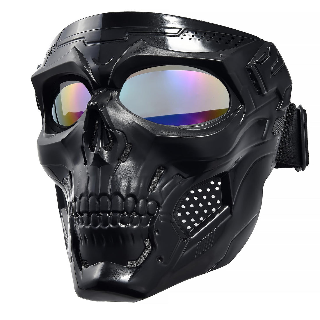 Motorcycle Face Mask Full Face,Dirt Bike Goggles Motocross, ATV, Offroad, Riding Racing Goggles For Men Women