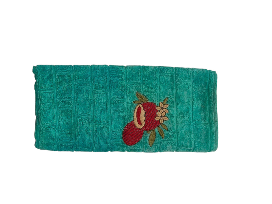 Diva Cotton Kitchen Towel, 55x35 cm - Mint Green