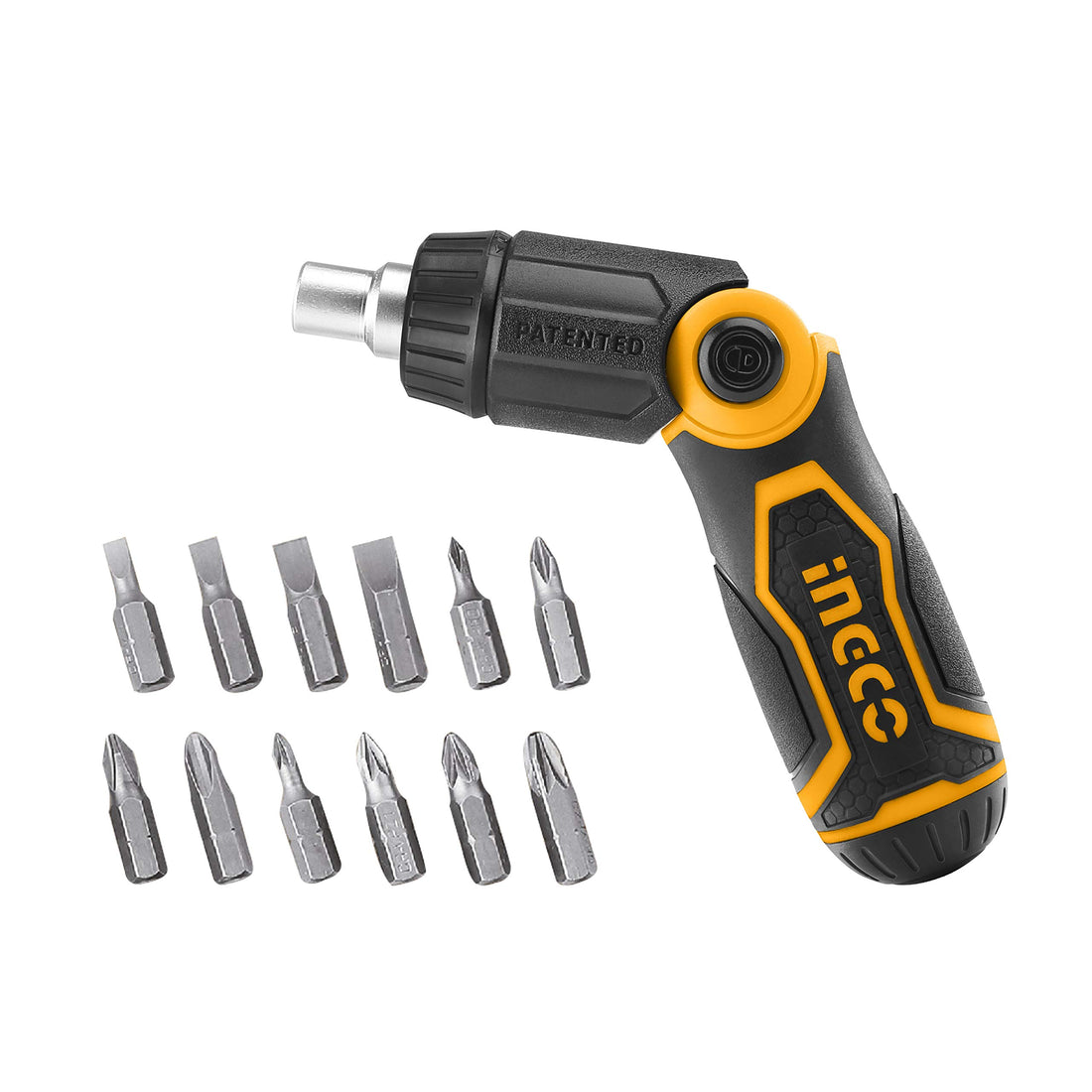 INGCO 13 IN 1 Ratchet screwdriver set AKISD1208-cb