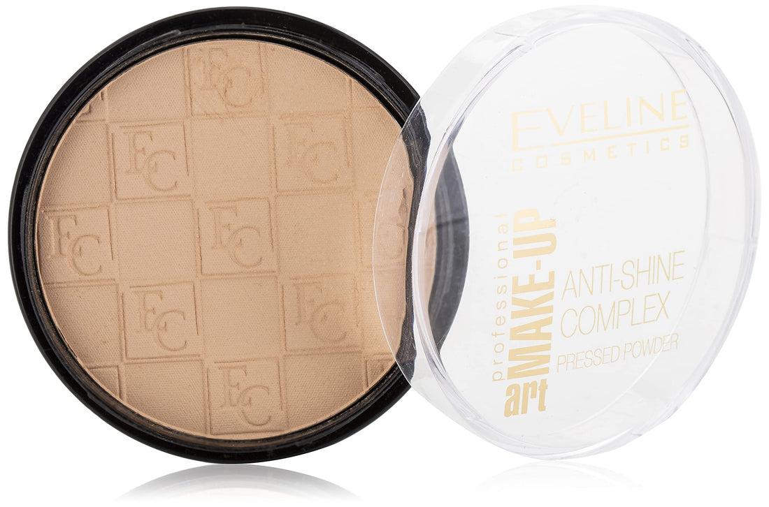 Eveline Make Up Art. Make-Up Powder, Golden Beige No 35, 14 gm