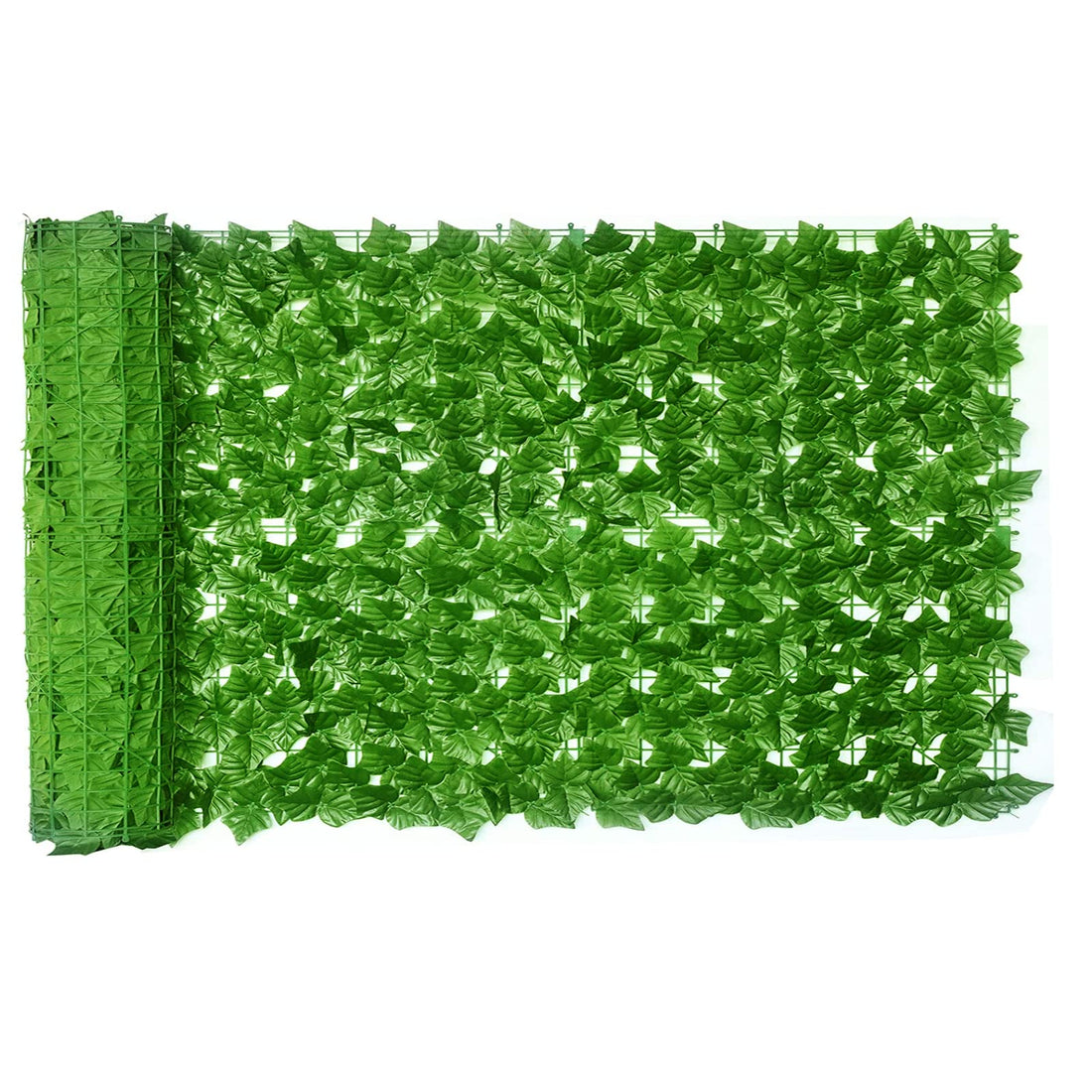 BUYGOO Garden Fence Screening 3 * 0.5m Ivy Trellis Artificial Leaves Garden Screening Fence Privacy Screen Garden Artificial Plant Wall Panels, Artificial Hedge Screening Ivy Fence Panels Wall Panel