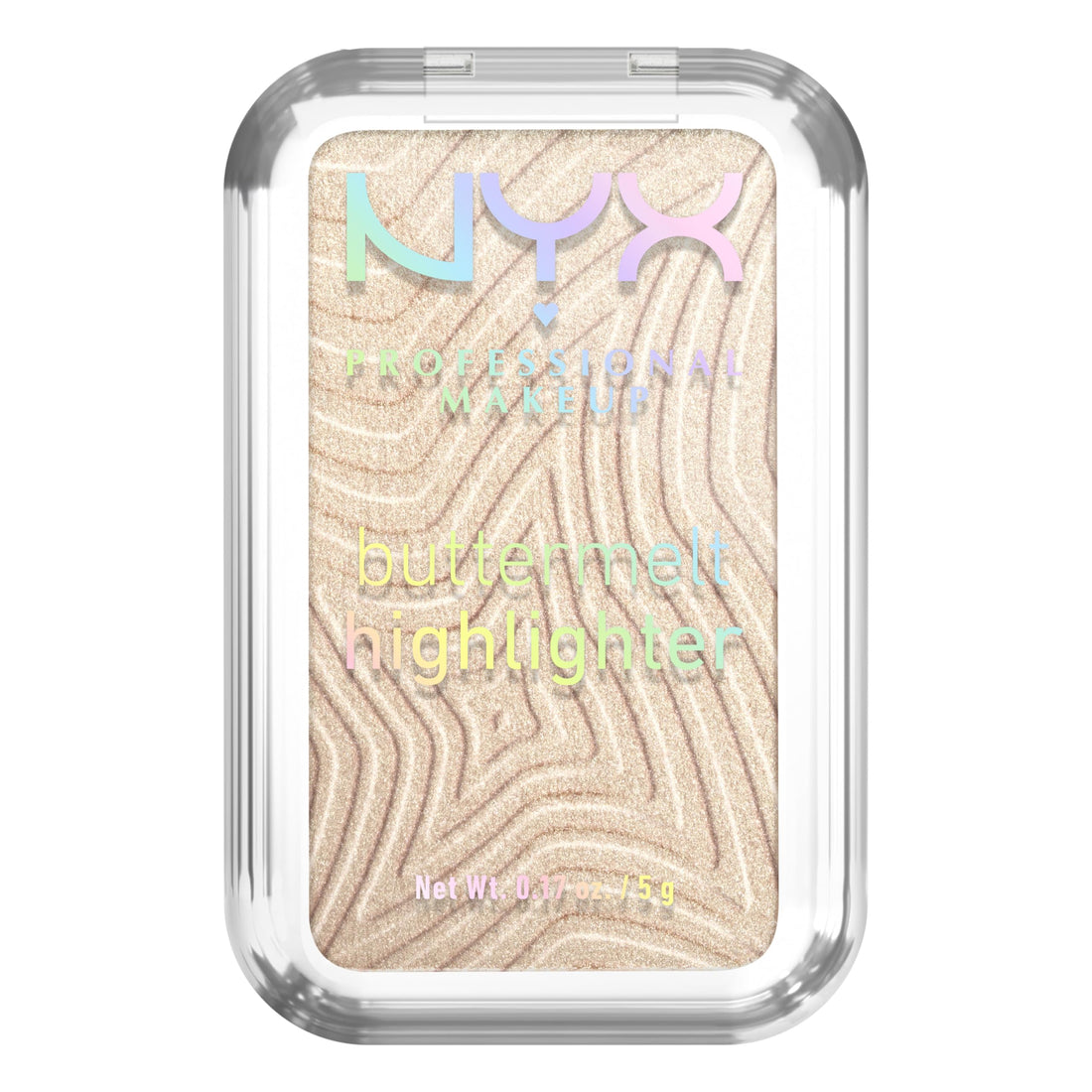 NYX PROFESSIONAL MAKEUP - Highlighter Powder - Enriched with Mango Butter, Almond Butter & Shea Butter - Melting Texture - Vegan Formula - Buttermelt Highlighter - Shade: Bright And Butta