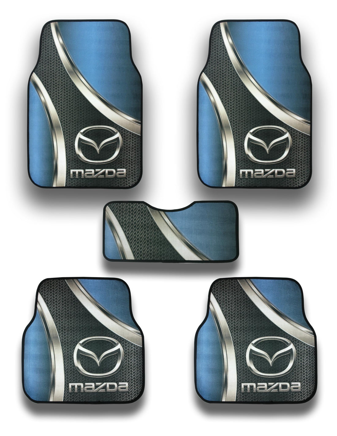 5-Piece Car Floor Mats Set Universal Fit Designed for M@zda Vehicles Durable Anti-Slip Easy Clean Interior Protection All Weather Design Comfort and Coverage Sold by Magic Car Hub