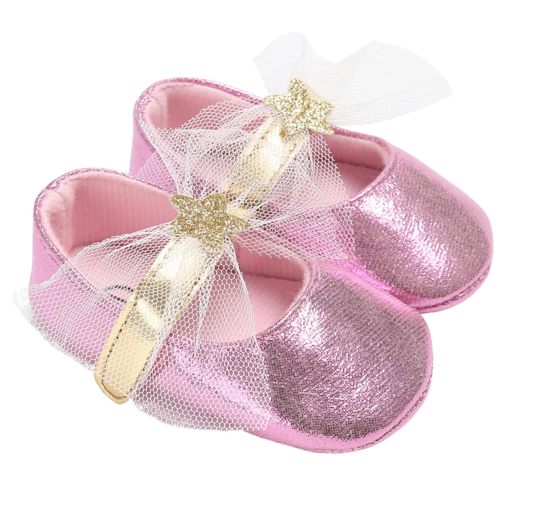 Mix&Max baby-girls Synthetic Leather Ballerina Shoes Ballet Flat