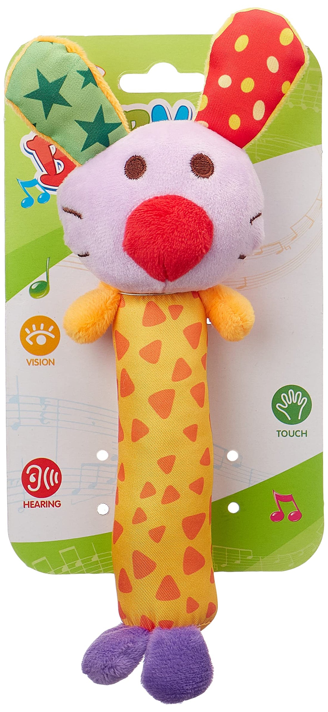 X.Q.TOY SOFT AND FRICTION SOUND DOG SHAPED TOY