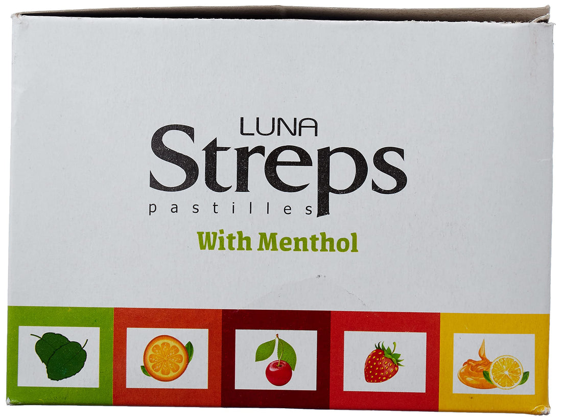 Luna streps pastilles mint 100 pcs