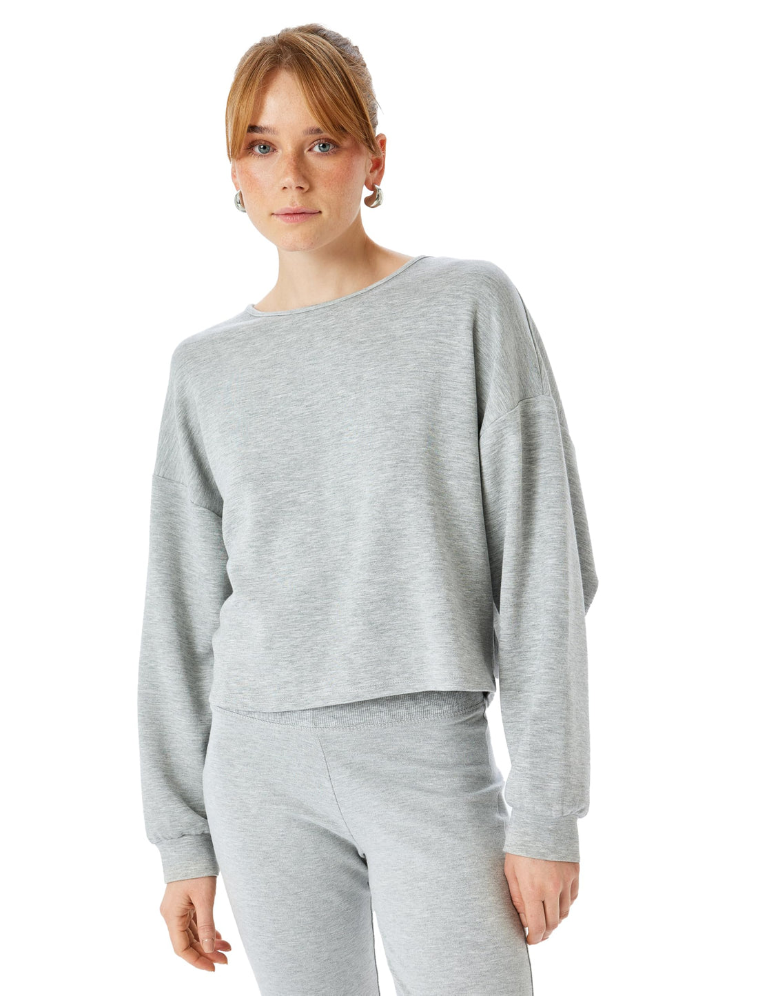 KOTON Womens Back Cut Out Detail Blouse Modern