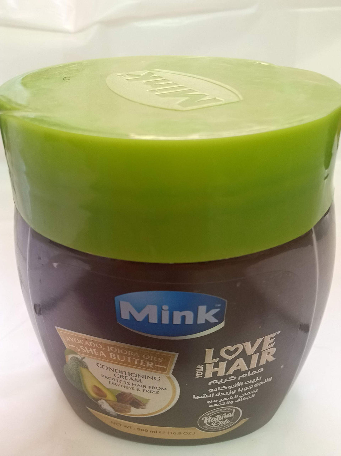 Mink Cream Bath with Avocado & Jojoba & Shea Butter (500g)