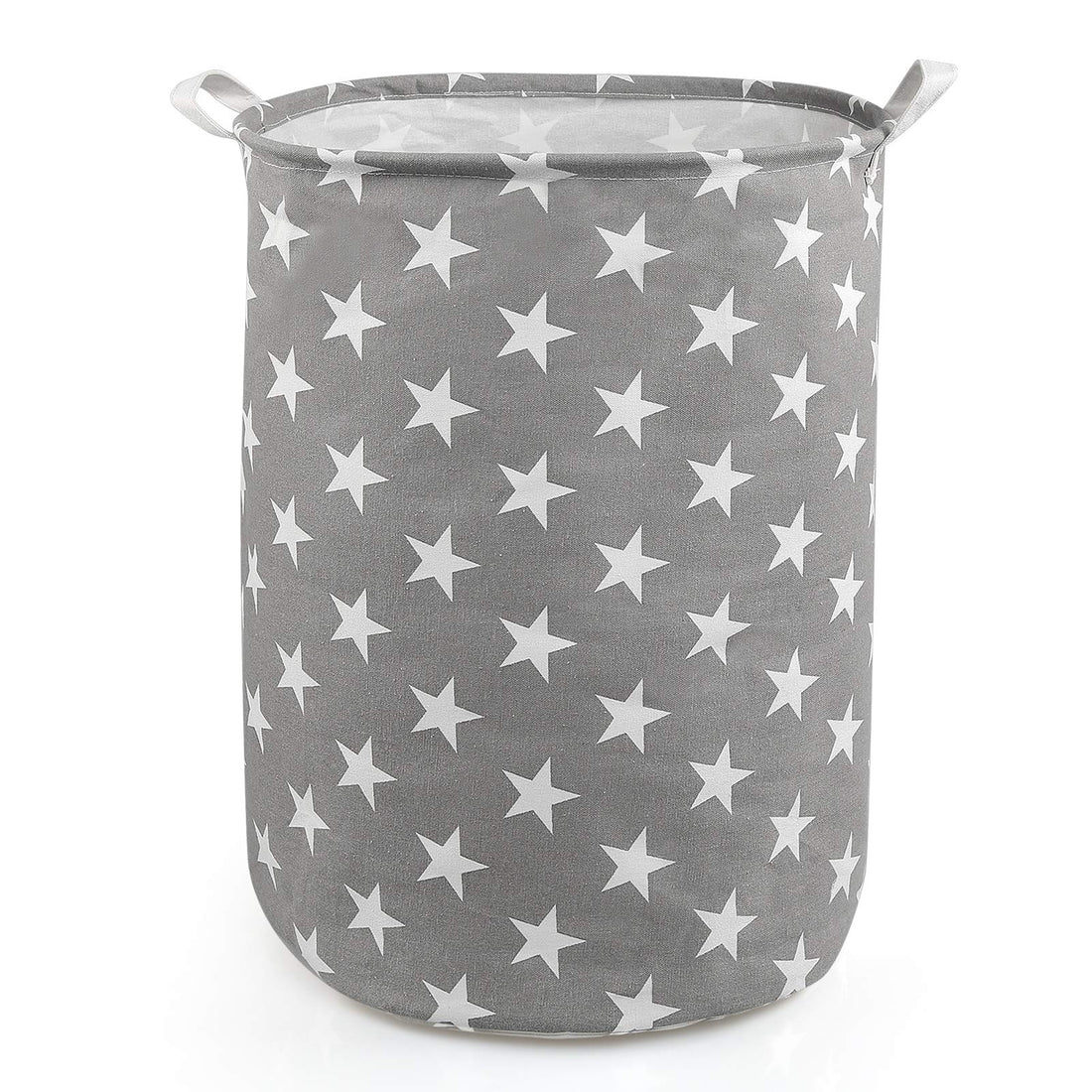 Moro Moro 3 Large Laundry Basket, Collapsible Laundry Hamper, Waterproof Round Cotton Linen Foldable Laundry Bag Folding Washing Bin With Comfort Handles