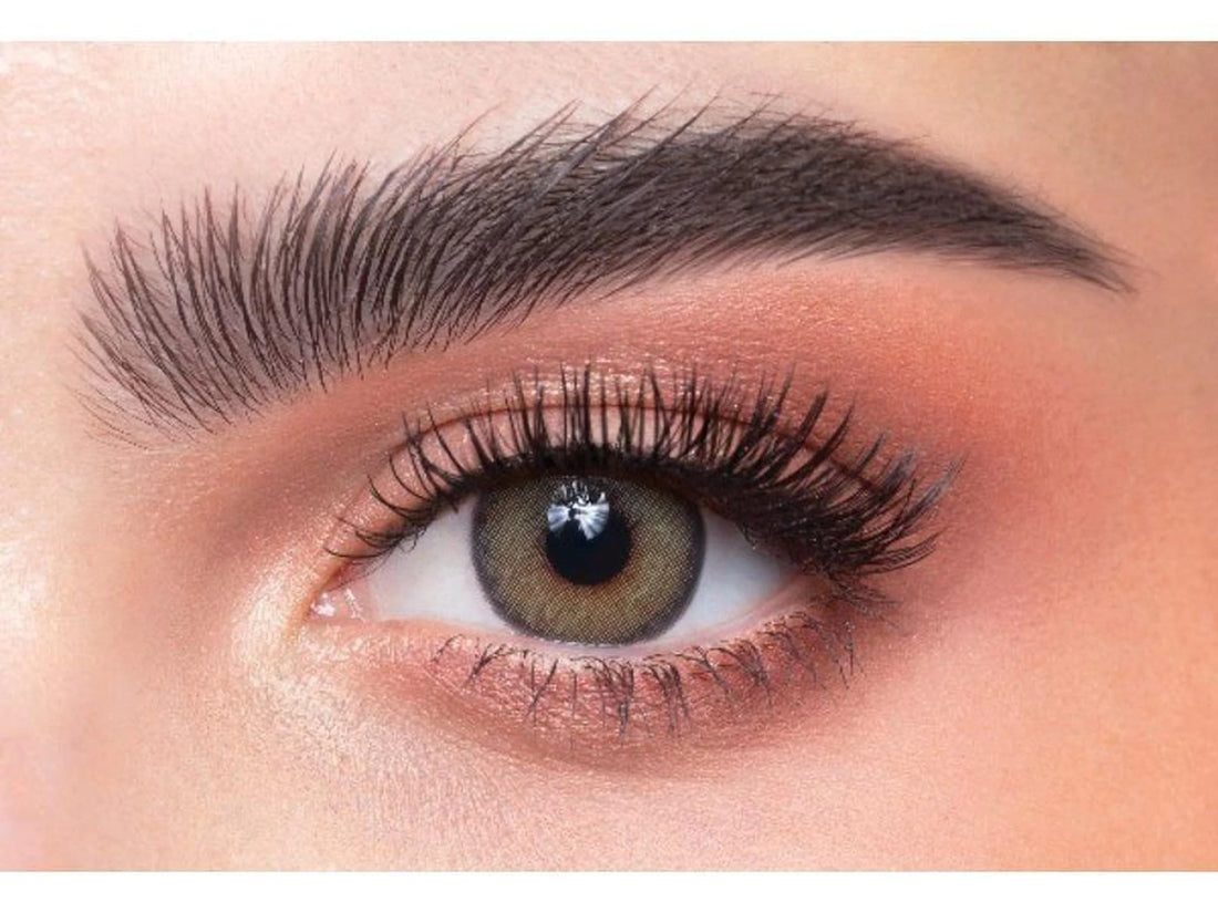 Happy Vision Unisex Stylish Comfortable Fit Clear Vision Contact Lenses Perfect for Daily Wear - Honey color, Power: 0 from Dahab