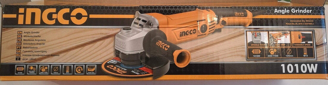 INGCO angle grinder 5 inch 1010 watt speeds