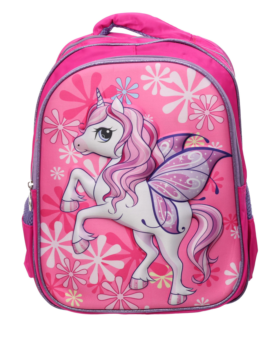 Durable School Backpack with 2 Zippers, Spacious & Lightweight Bag for Kids, Teens & Students, Comfortable Shoulder Straps