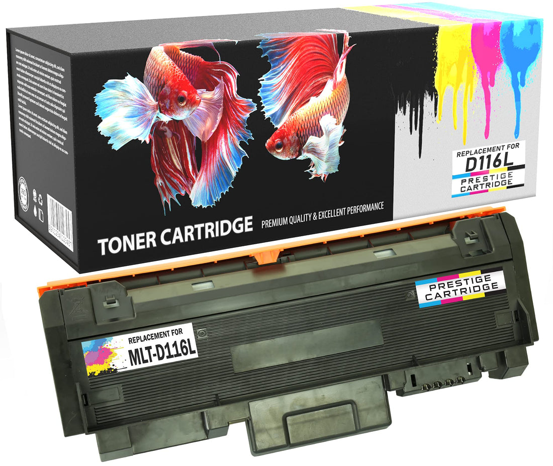 PRESTIGE CARTRIDGE MLT-D116L Compatible Toner Cartridge for Samsung Xpress M2625 M2626 M2675 M2675FN M2676 M2825DW M2825ND M2835DW M2875FD - 1 Black