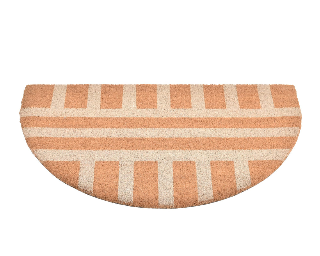 Semicircular Coir Doormat 40 x 75 Cm 90201/40 * 75CM