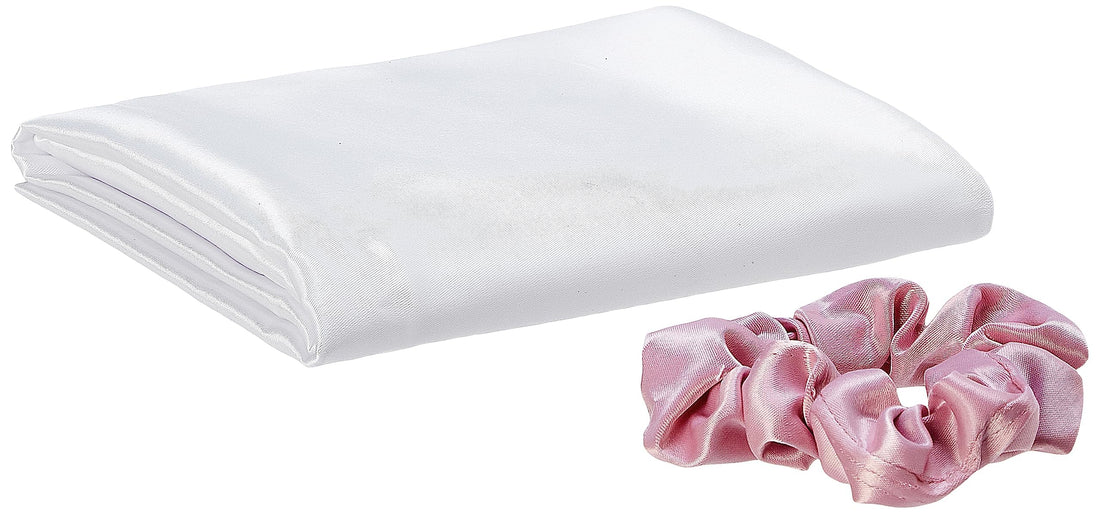 Bless White Satin Pillowcase